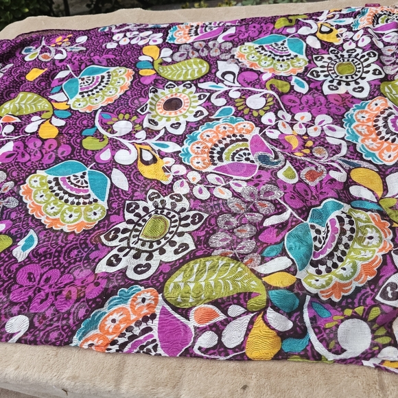 Vera Bradley Multicolor Floral Scarf - Picture 1 of 5
